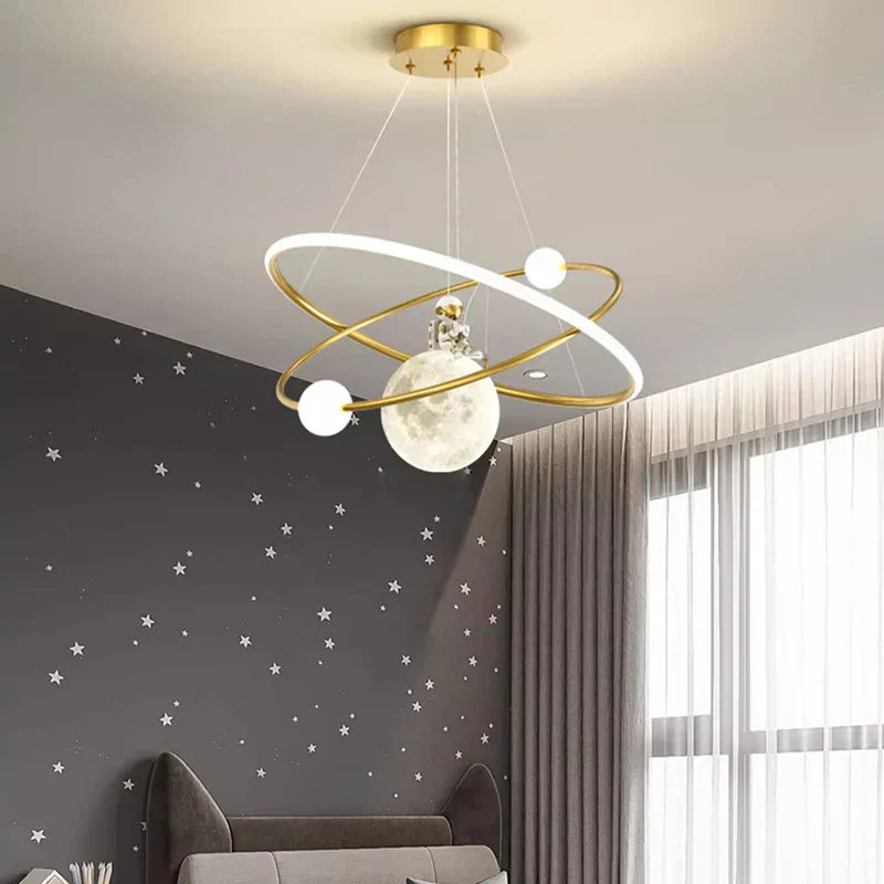 DecorBites™ ثريا متدلية LED لغرفة النوم والإضاءة في غرفة المعيشة