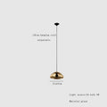 DecorBites™ Glass Gold Ceiling Pendant Lamps LED Dining Bar Kitchen Lighting Fashion Lustres