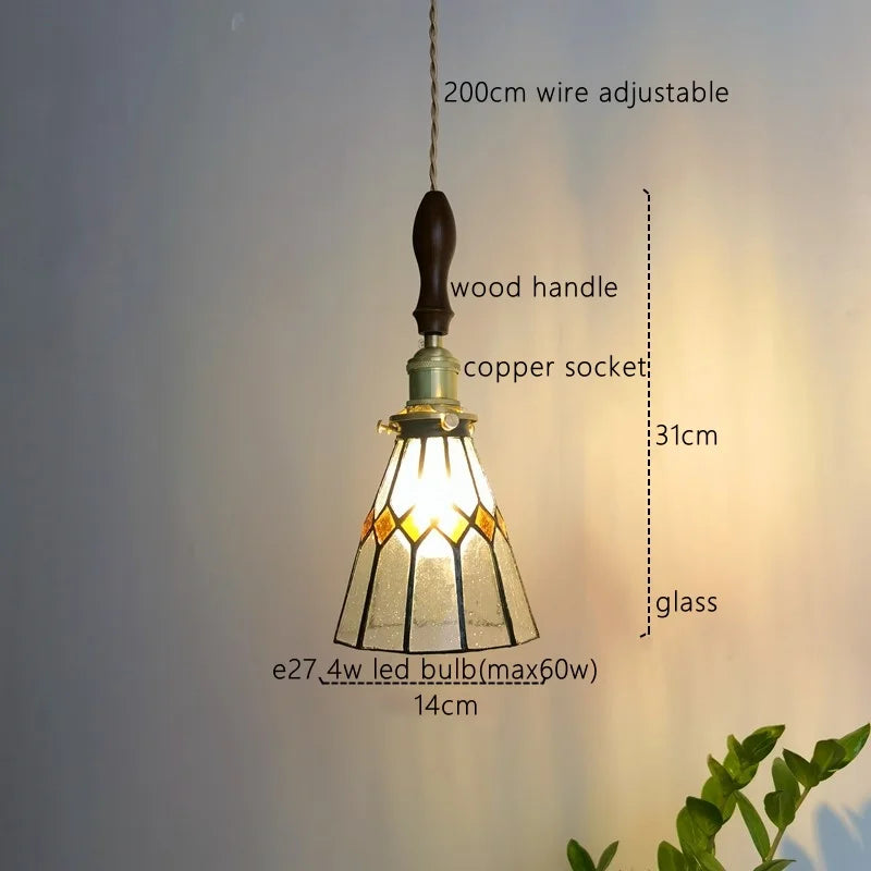 DecorBites™ مصباح معلق LED على الطراز الياباني لغرفة النوم والمطبخ والبار والمطعم
