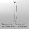 Minimalist Black and White Metal LED Pendant Light