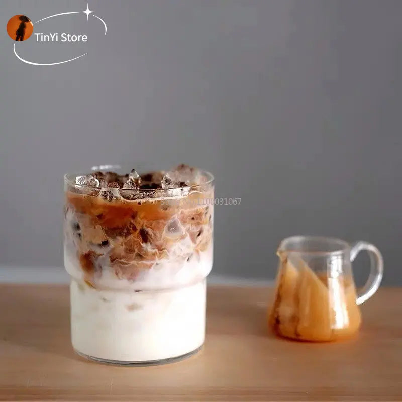 Tasse en verre DecorBites™ en forme de calebasse pour café, whisky, vin et plus encore.