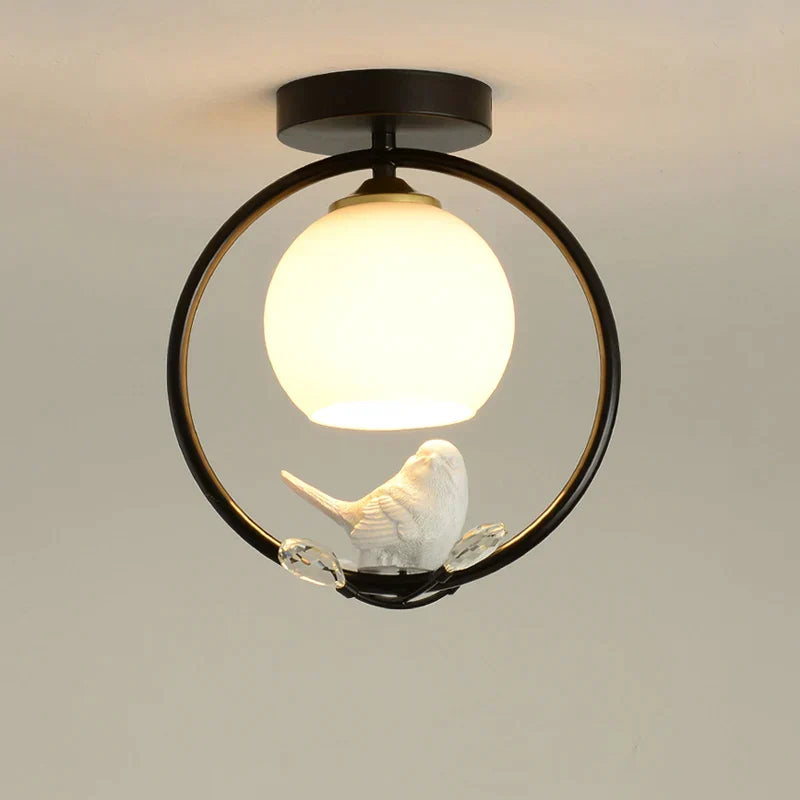 وحدة إضاءة سقف على شكل طائر من DecorBites™ للممرات، المداخل، غرف تبديل الملابس، البارات، الشرفات