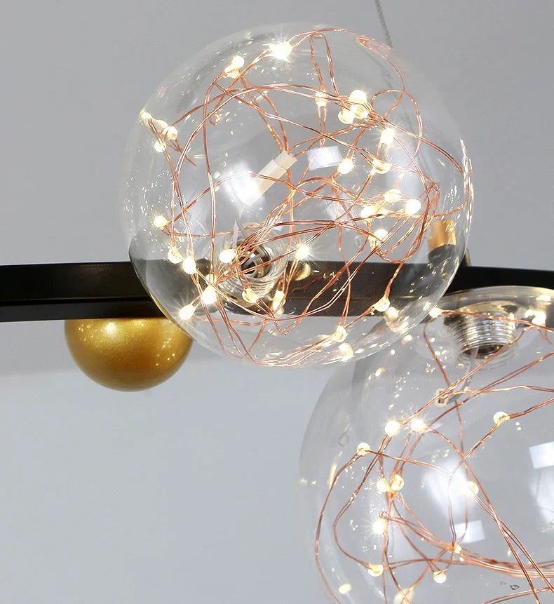 ثريا DecorBites™ LED: إضاءة داخلية فاخرة للمعيشة العصرية أو المطبخ أو غرفة الطعام