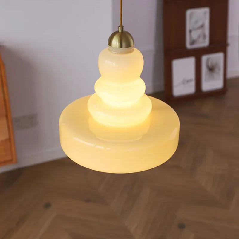 DecorBites™ Glass Pendant Lights Ceiling Suspension for Kitchen Island Bedroom Living Dining Room