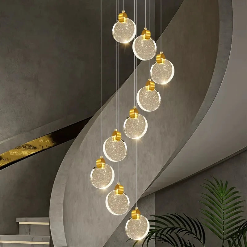 ثريات ديكور بايتس™ LED المتدلية لديكور المنزل العصري والإضاءة الداخلية