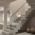 Wabi Sabi Irregular White Pendant Light, E27