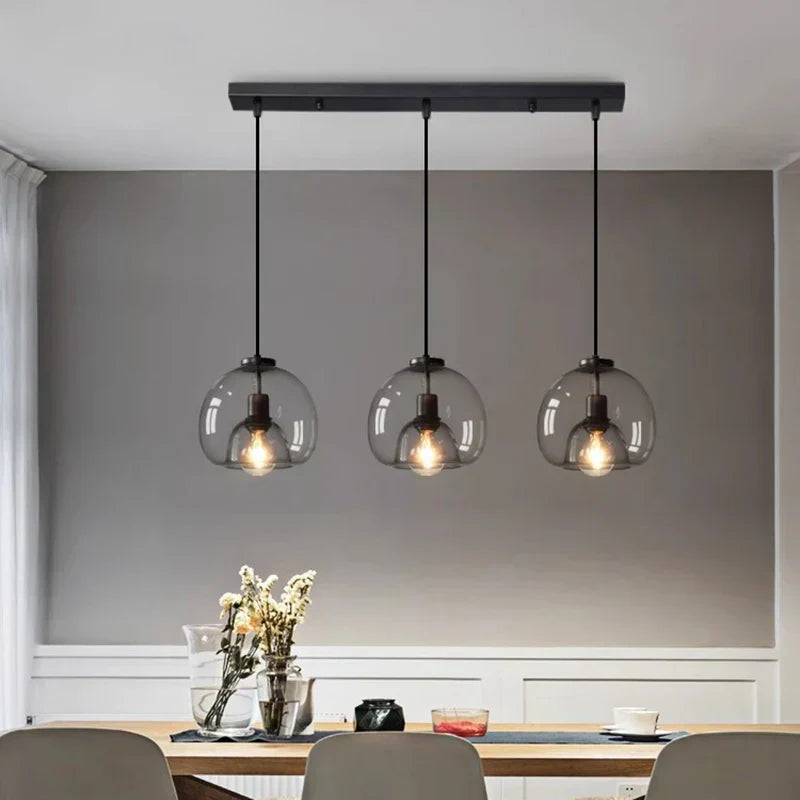 ثريات إضاءة LED متدلية من DecorBites™ لديكور المنزل العصري والإضاءة الداخلية
