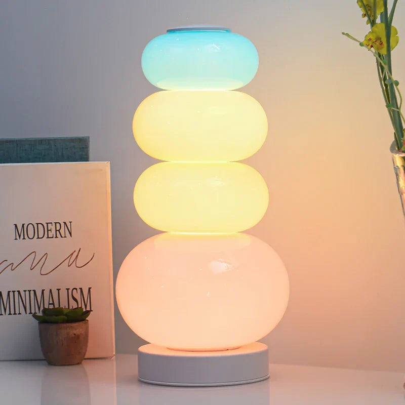 DecorBites™ Glowbule Bead Floor Light: Candy Glass Lamp for Bedroom, Living Room, Children's Room