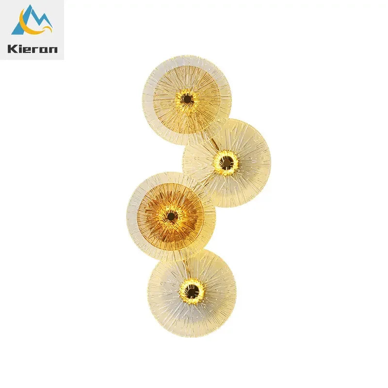 DecorBites™ Crystal LED Wall Lamps for Living Room Bedroom Decor