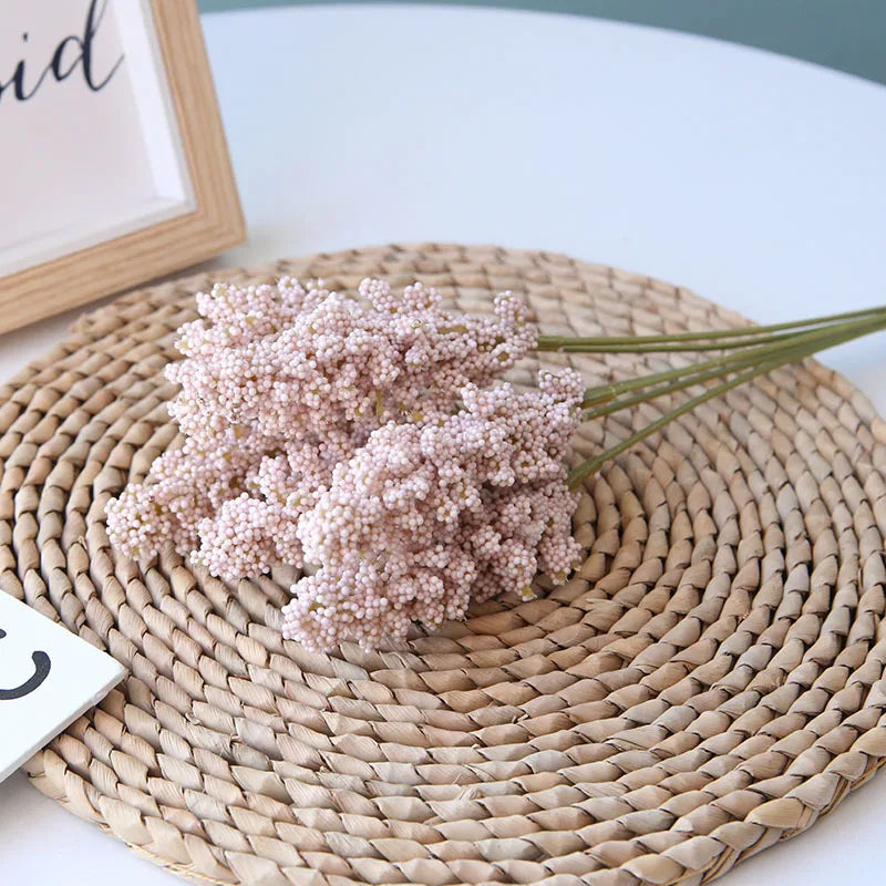 DecorBites™ Lavender Artificial Flower Bundle for Wall Decor and DIY Vases Bouquet