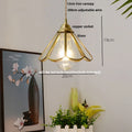 DecorBites™ Blue Glass LED Pendant Lamp - Nordic Modern Hanging Light