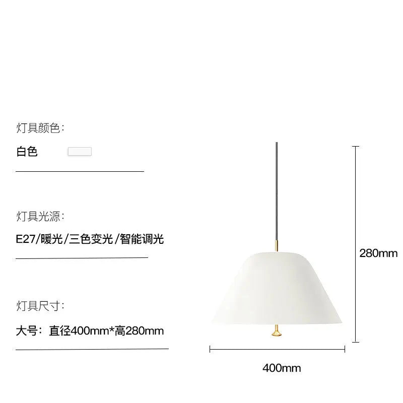مصباح معلق LED بخاصية الحث اليدوي بتعتيم أخضر من الأكريليك من DecorBites™