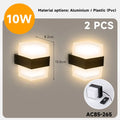 DecorBites™ Acrylic LED Wall Light for Exterior and Interior Decor