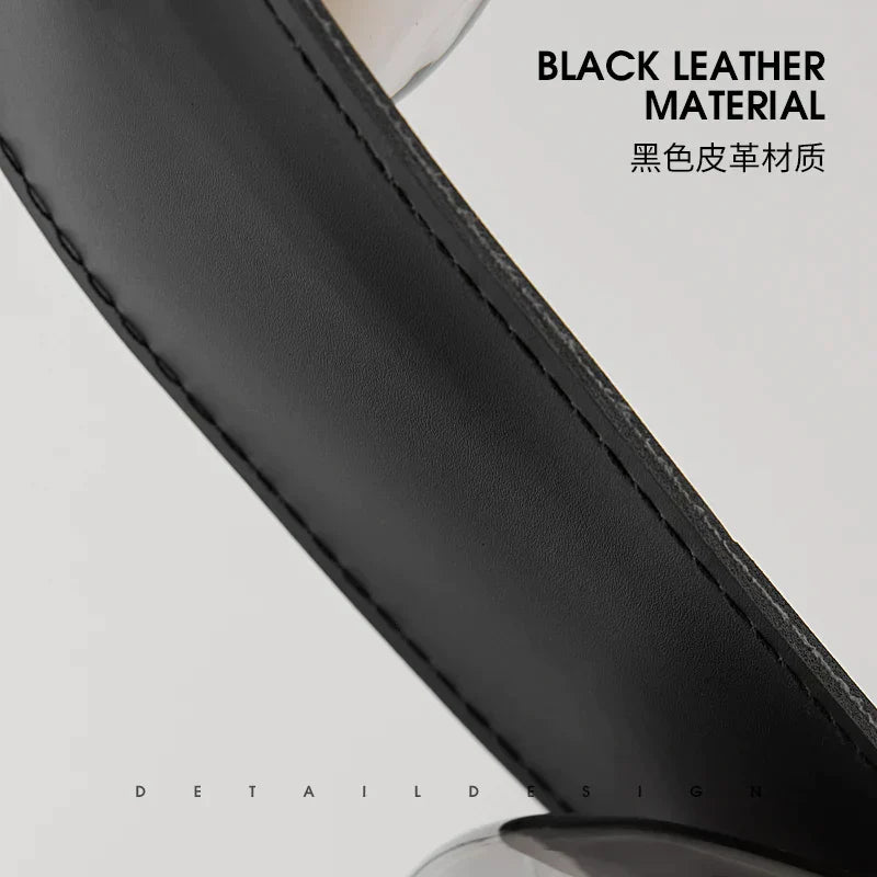 DecorBites™ Italian Light Luxury Leather Chandelier for Dining Room and Living Room