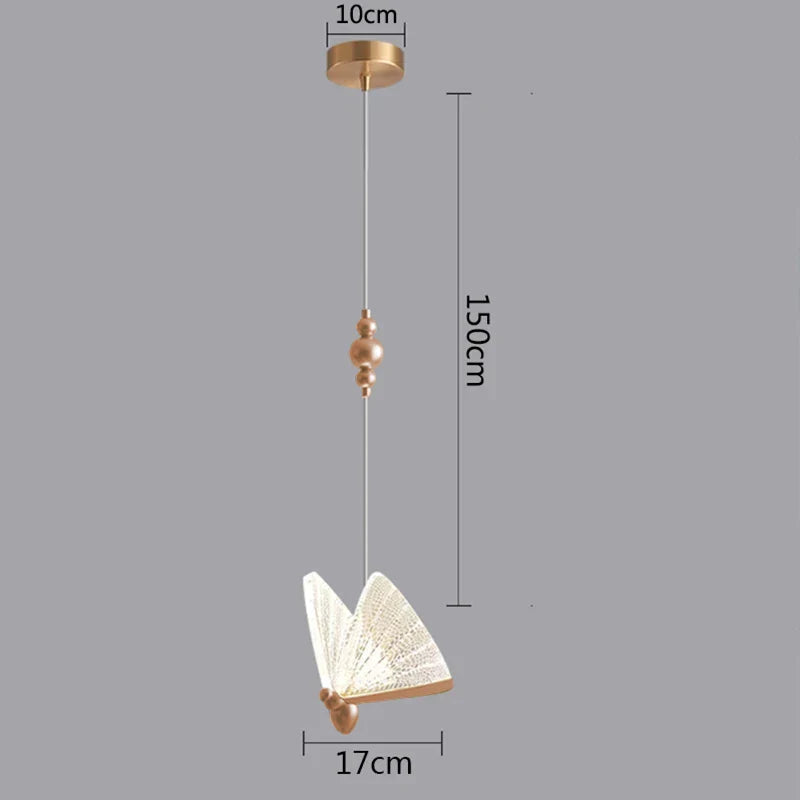 مصباح فراشة LED معلق DecorBites™ لتركيبات الإضاءة ديكور المنزل