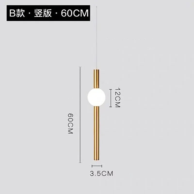 DecorBites™ Geometric Line Frame Chandelier Pendant Lights for Stairs and Table Decor