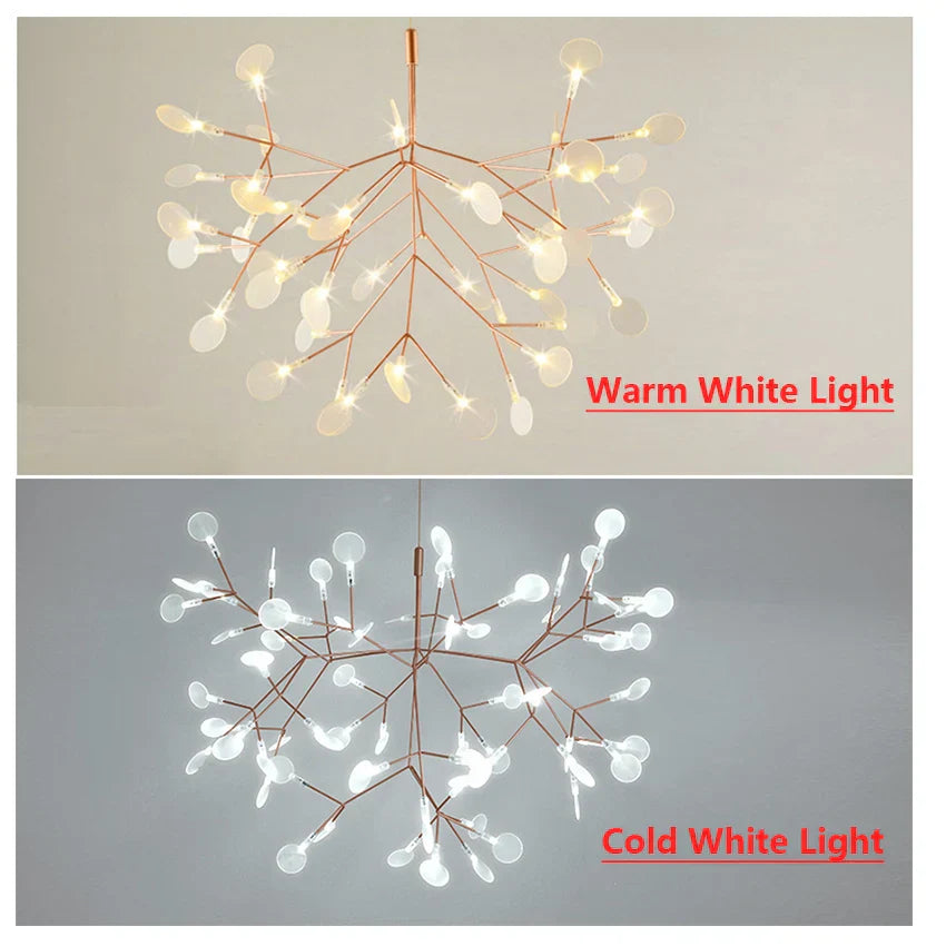 DecorBites™ Luxe Chandelier: ثريا إسكندنافية عصرية لغرفة المعيشة وتناول الطعام