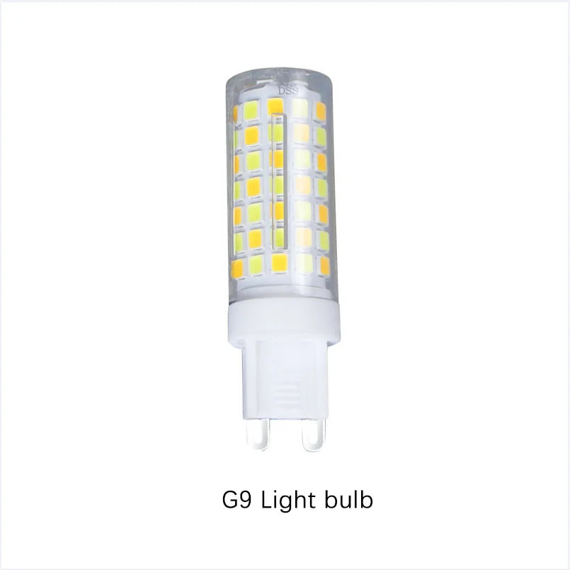 DecorBites™ Golden Chandelier Modern Luxury LED Glossy Ceiling Lamp