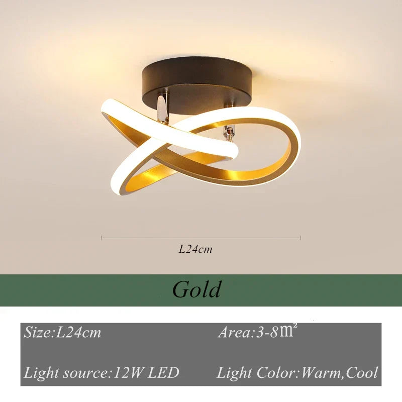مصابيح سقف الممر LED من DecorBites™ لإضاءة المنزل في غرفة النوم وغرفة المعيشة والممر