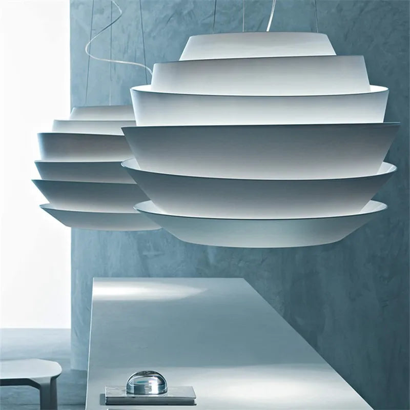مصباح التعليق Le Soleil™ من DecorBites: إضاءة ديكور ريترو على الطراز الاسكندنافي للمنزل أو بجانب السرير أو المطعم