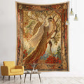 DecorBites™ Flying Bird Tree of Life Tapestry Wall Hanging: Bohemian Abstract Hippie Decor