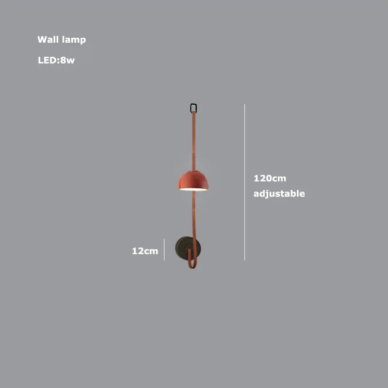 DecorBites™ LED Belt Chandelier Pendant Light for Dimmable Indoor Lighting in Living Room