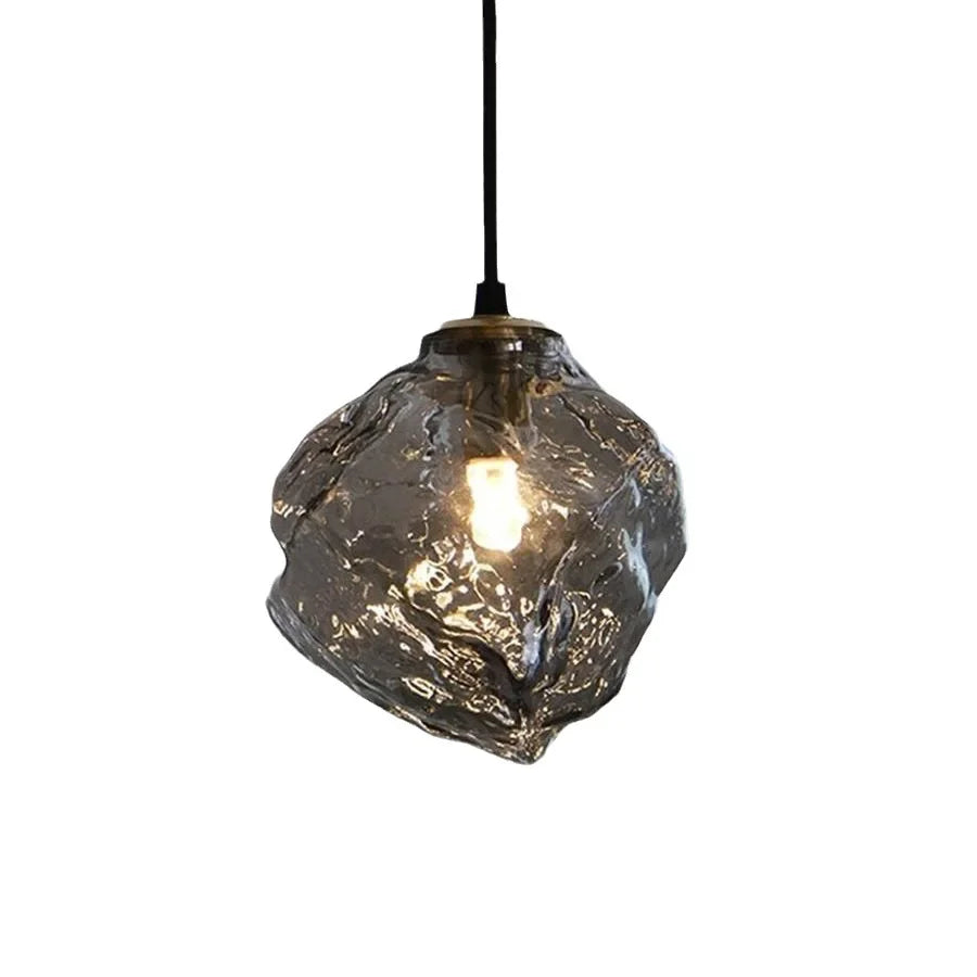 Ice Cube Lava FRP Pendant Light, Adjustable 3-Color