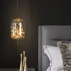 Nordic Star Glass Pendant Light With Long Cord