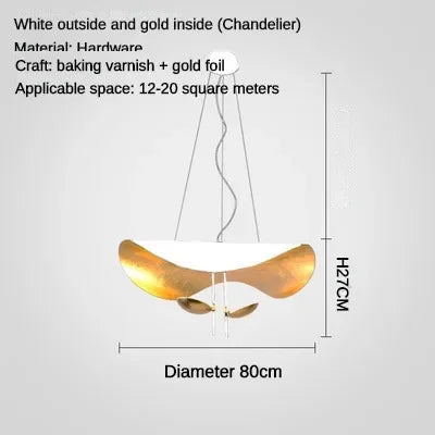 ثريا الأطباق الطائرة LED DecorBites™ - إضاءة سقف حديثة لغرفة المعيشة والبار