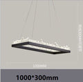 DecorBites™ Crystal LED Pendant Lights: Modern Gold Black Industrial Lamp for Stylish Illumination