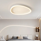 Modern White LED Ring Pendant Chandelier