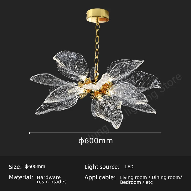 مصابيح DecorBites™ المتدلية على شكل أوراق الشجر لغرف النوم والمعيشة والمطاعم