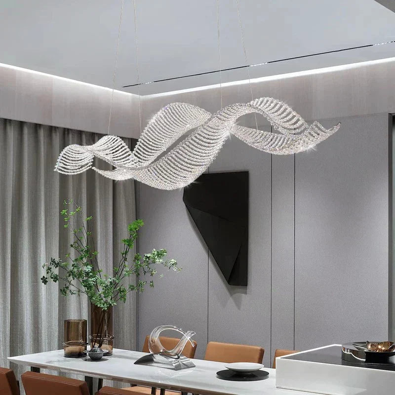 DecorBites™ ثريا إضاءة LED متدلية لغرفة المعيشة وتزيين غرفة الطعام