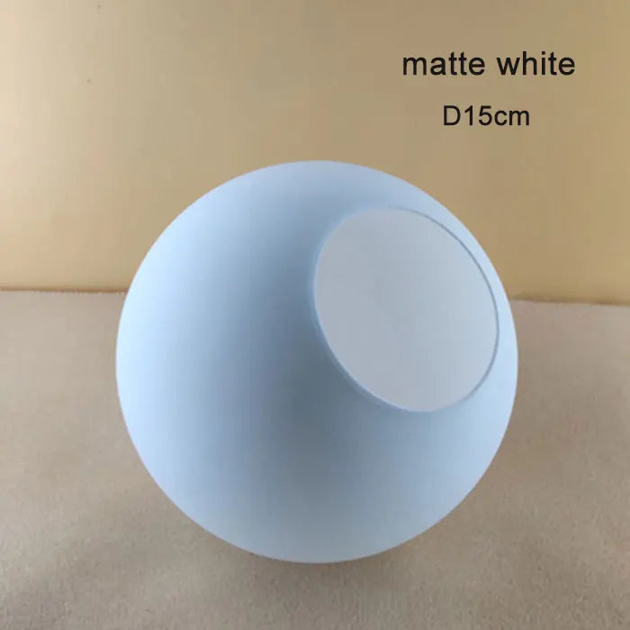 DecorBites™ Glass Shade Replacement for Magic Bean Lighting, 7cm Opening, Smoke Grey Amber Cognac