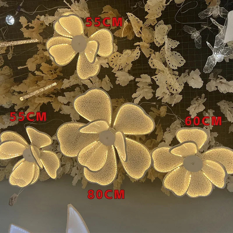 أضواء سقف فراشة LED من DecorBites™ لتزيين حفلات الزفاف الرومانسية