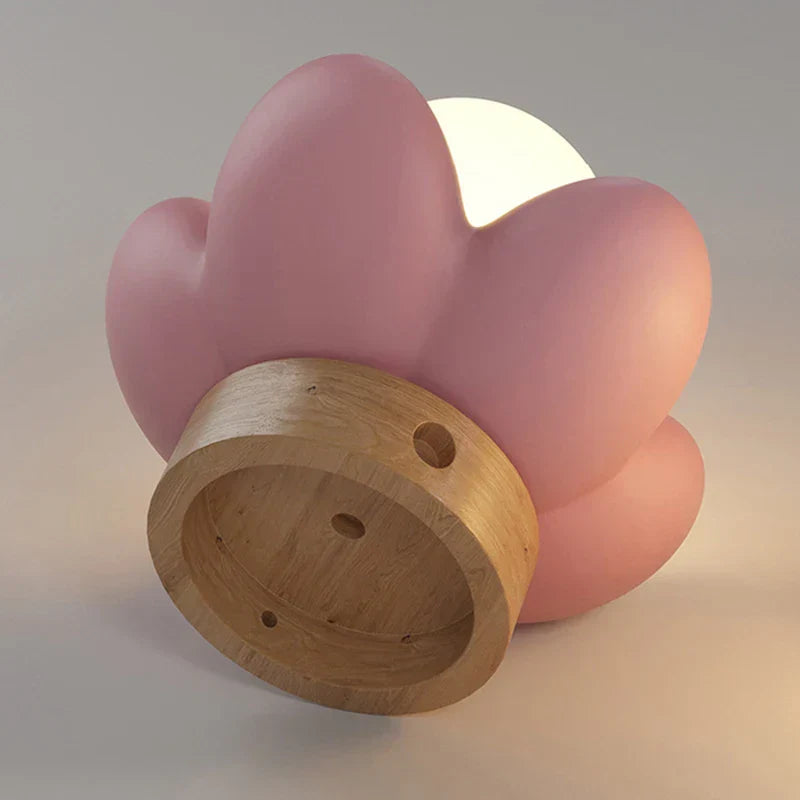 DecorBites™ Cream Flower Wall Lamp: Nordic Style Indoor Lighting for Living Room and Bedroom