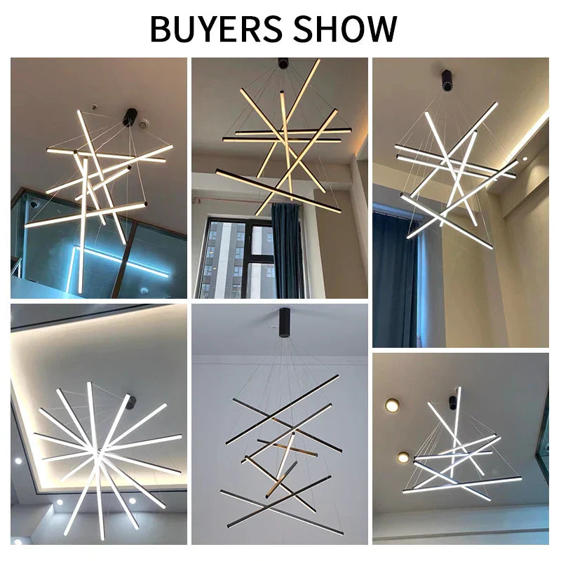 ثريات DecorBites™ LED لقاعة الدرج وغرفة الطعام وغرفة المعيشة من أجل الإضاءة الداخلية