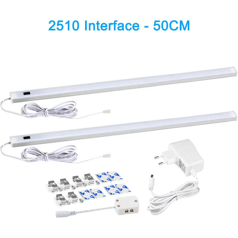 DecorBites™ LED Under Cabinet Lights PIR Motion Sensor Night Light