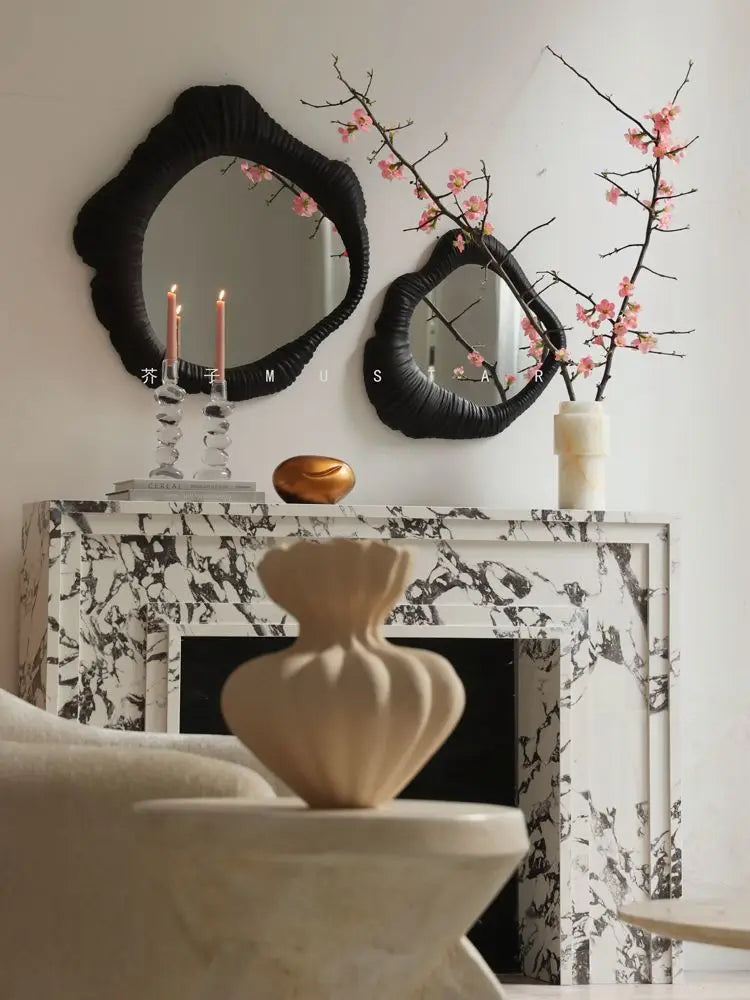 DecorBites™ French Luxury Mirror for Fireplace, Hotel Entrance, and Bathroom