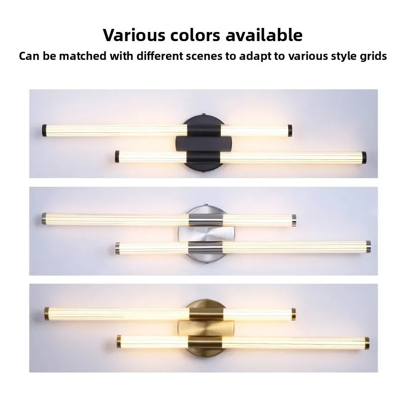 أبليك حائط أكريليك بإضاءة LED من DecorBites™‎ لإضاءة داخلية عصرية في غرف المعيشة والحمامات