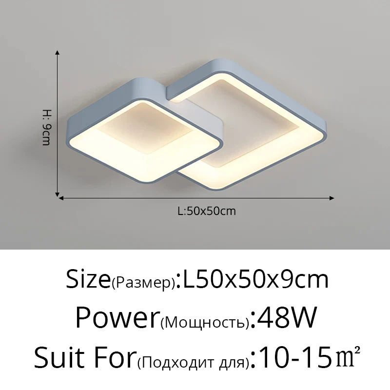 ثريا DecorBites™ LED: إضاءة داخلية عصرية لغرفة النوم، المطبخ، غرفة المعيشة، وغرفة الطعام