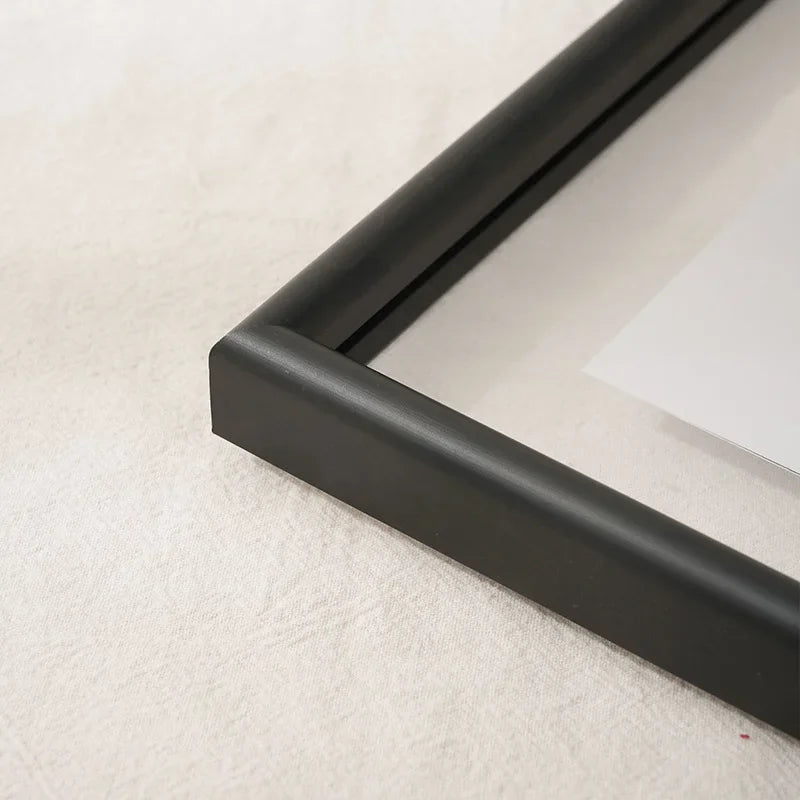 DecorBites™ Clear Frame Modern Hangable Picture Frame Acrylic Home Decor