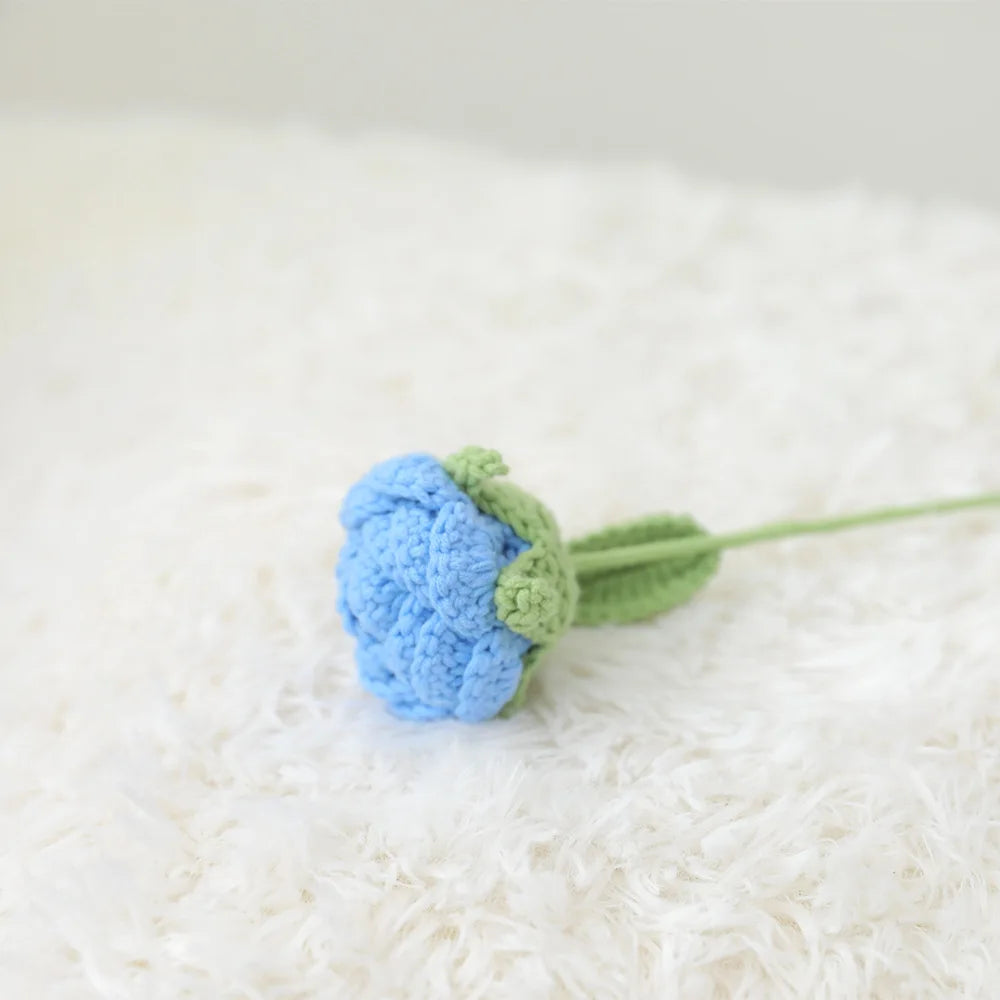 باقة ورد منسوجة DecorBites™ لافعلها بنفسك هدية كروشيه لعيد الأم أو الزفاف