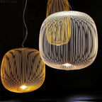 Spokes Birdcage Pendant Light in Polished Chrome