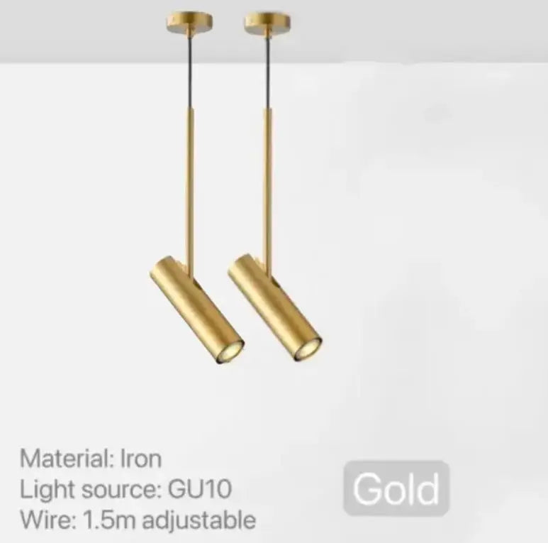 Rotatable Metal Spotlight Pendant Light