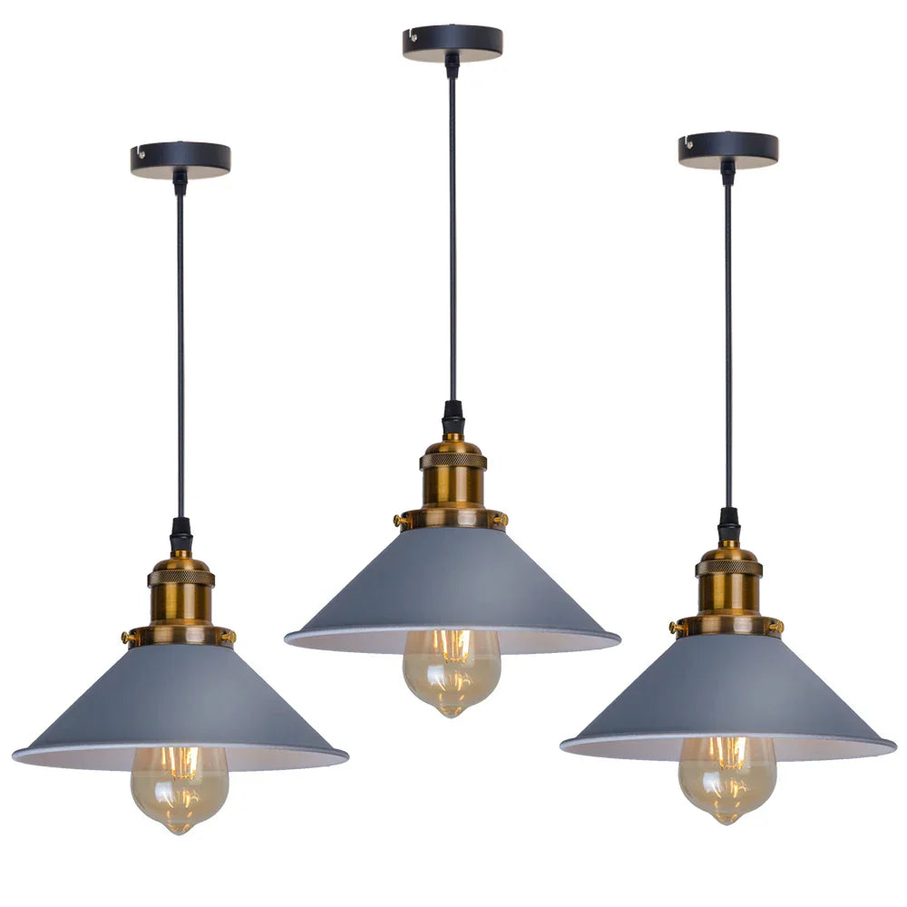 Suspension LED industrielle rétro DecorBites™ pour la maison, la salle à manger, le bar et la décoration de restaurant