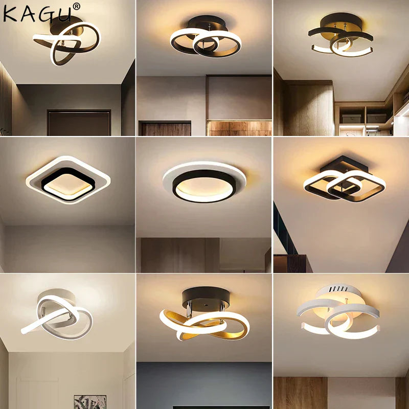 مصابيح سقف الممر LED من DecorBites™ لإضاءة المنزل في غرفة النوم وغرفة المعيشة والممر