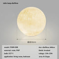 DecorBites™ Cream Moon LED Pendant Chandelier: Modern Living Room Kitchen Bedroom Lighting
