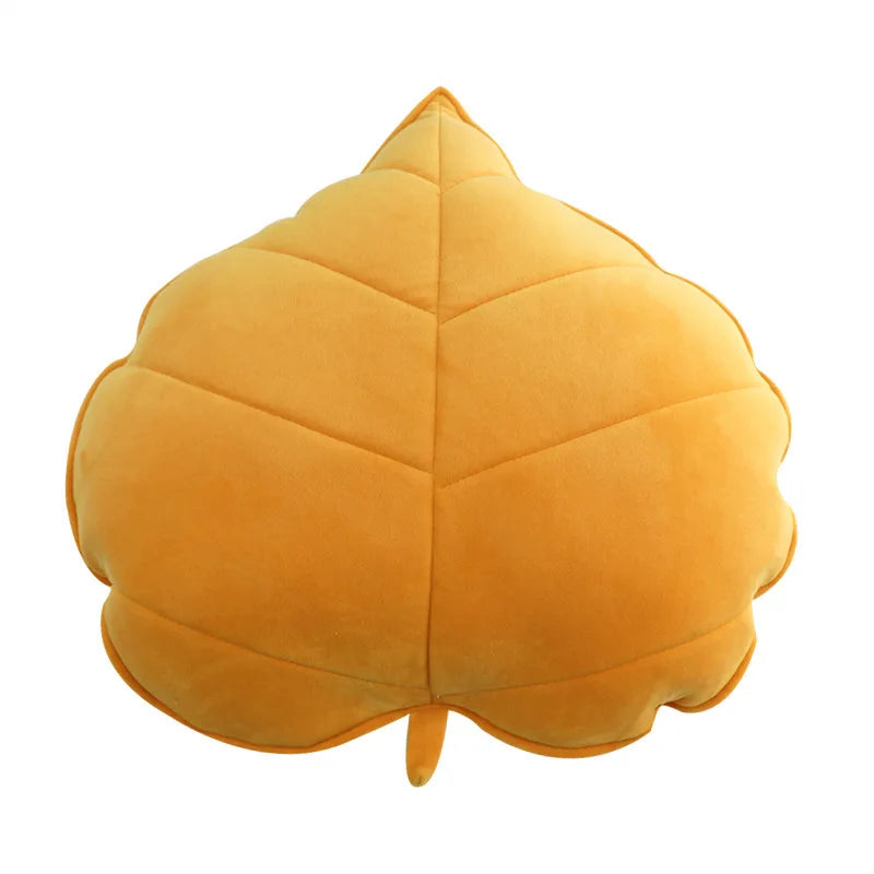 DecorBites™ 3D Leaf Shaped Throw Pillows for Living Room Sofa Couch Decor