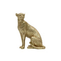 DecorBites™ Leopard Print Cheetah Resin Crafts: Realistic Home Office Decor